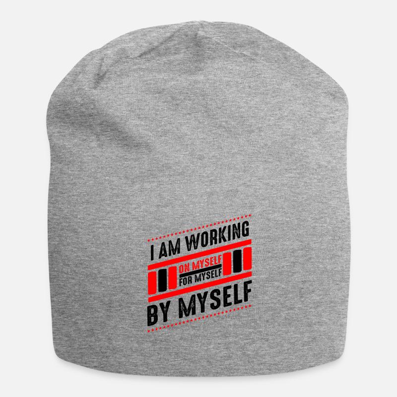 motivation - Bonnet en jersey - gris chiné