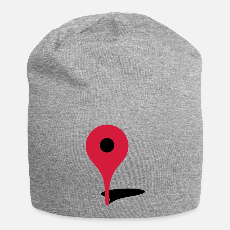 Geek - Jersey-Beanie - Grau meliert