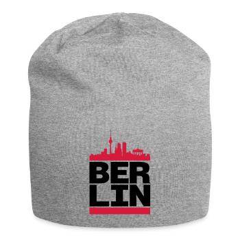 ber_lin - Jersey Beanie - heather grey - Front