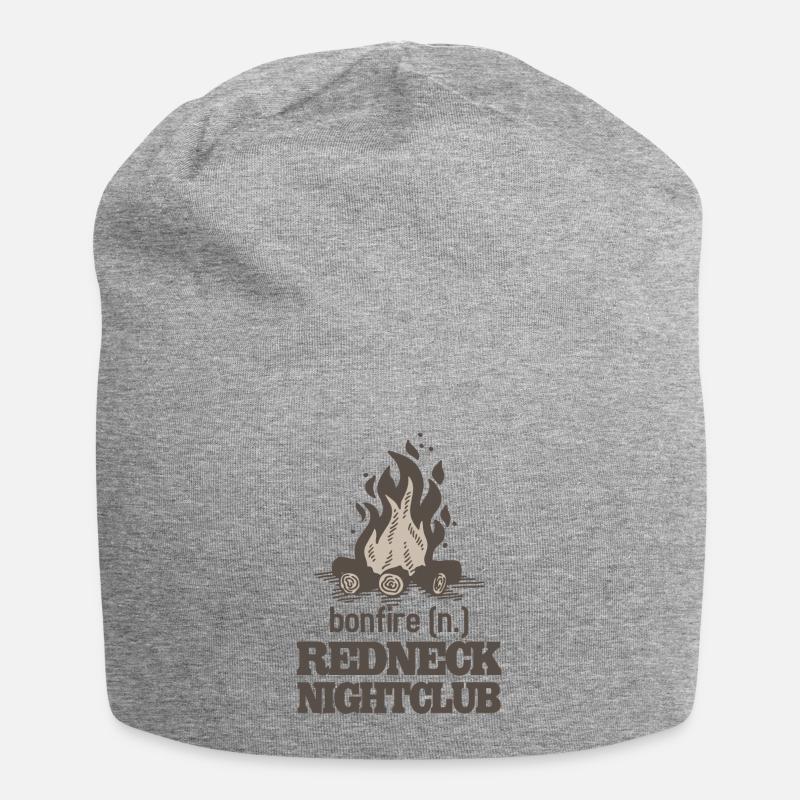 Redneck - Jersey Beanie - heather grey