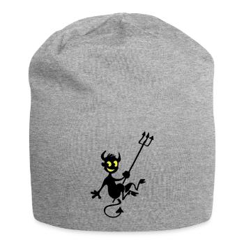 Diablotin - Bonnet en jersey - gris chiné - Devant