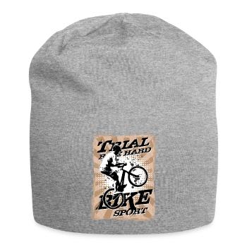 Bike Trial - Jersey-Beanie - Grau meliert - Vorne
