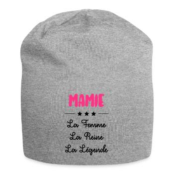 Mamie Mamy Grand-Mère Grand Mere Grands Parents - Jersey Beanie - heather grey - Front