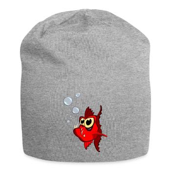 goldfish - Jersey Beanie - heather grey - Front