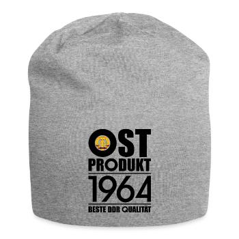 62. GEBURTSTAG OSSI OSTPRODUKT 1964 DDR - Jersey-Beanie - Grau meliert - Vorne
