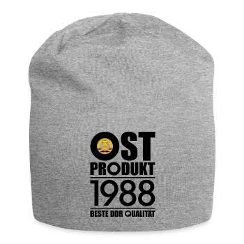 38. GEBURTSTAG OSSI OSTPRODUKT 1988 DDR - Jersey-Beanie - Grau meliert - Vorne