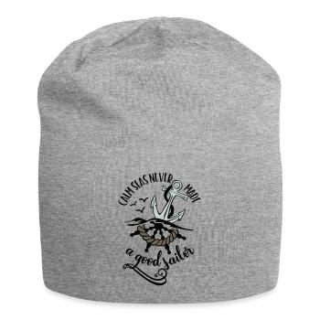 MARIN ANCRE MARINS MARINS MARINS MARINS SEA MOIN CÔTE MOTIFS - Bonnet en jersey - gris chiné - Devant