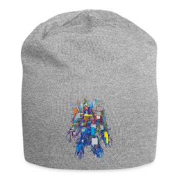Cyber Android Résumé - Bonnet en jersey - gris chiné - Devant
