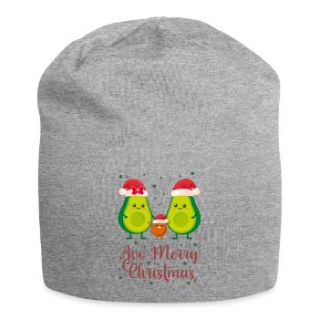 Avocat Noël 1 - Bonnet en jersey - gris chiné - Devant