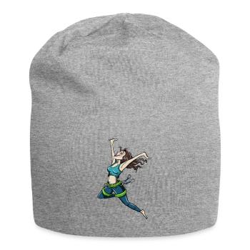 Successful Climb - Jersey-Beanie - Grau meliert - Vorne