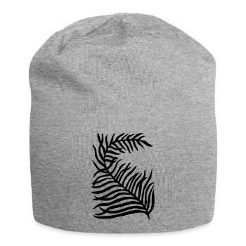 Plant - Jersey Beanie - heather grey - Front
