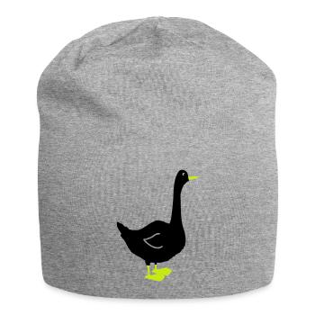gans - Jersey-Beanie - Grau meliert - Vorne