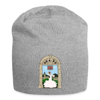 Calle del Laurel - Bonnet en jersey - gris chiné - Devant