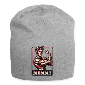 Muscle Mommy - Jersey-Beanie - Grau meliert - Vorne