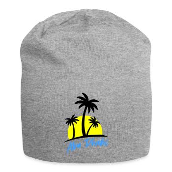 Abou Dhabi - Bonnet en jersey - gris chiné - Devant