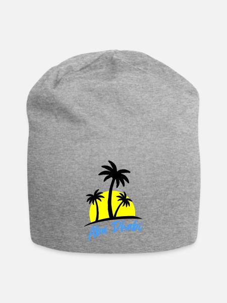 Abou Dhabi - Bonnet en jersey - gris chiné