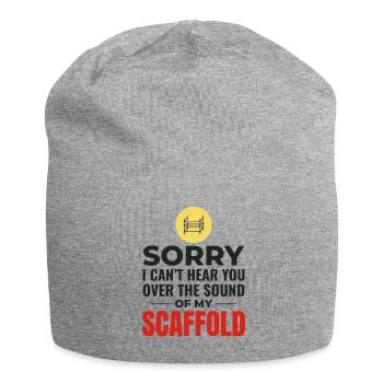 Scaffolder Scaffold Builder Scaffolding Platform - Jersey Beanie - heather grey - Front