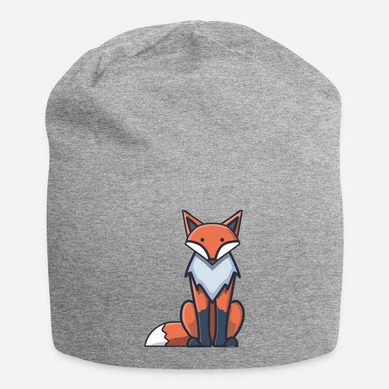 Simplyfox 06 - Jersey Beanie - heather grey