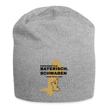 Swabia | OSTALLGÄU - Jersey Beanie - heather grey - Front