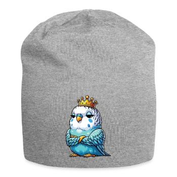 Wellensittich Wellensittichbesitzer Wellensittiche - Jersey-Beanie - Grau meliert - Vorne