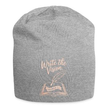 Écrivez le t-shirt Vision Habakcuk - Bonnet en jersey - gris chiné - Devant
