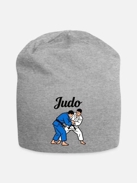 Judo Sport Judoka - Jersey-Beanie - Grau meliert