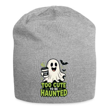 Fantôme trop mignon pour être hanté - Bonnet en jersey - gris chiné - Devant