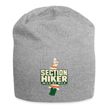 Section, Projet de randonnée mile par mile du Sentier des Appalaches - Bonnet en jersey - gris chiné - Devant