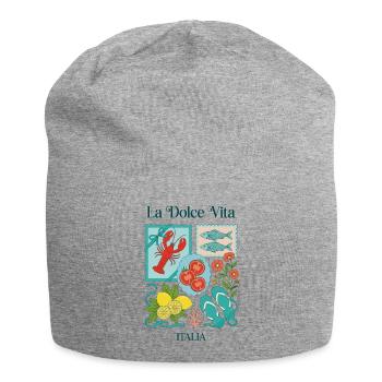 Dolce Vita Marine Carte Postale - Bonnet en jersey - gris chiné - Devant