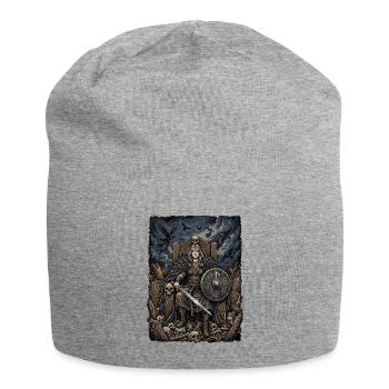 Freya Warrior Teutons - Jersey Beanie - heather grey - Front
