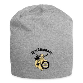Vikings,cool, funny - Jersey Beanie - heather grey - Front