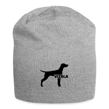 Vizsla - Bonnet en jersey - gris chiné - Devant