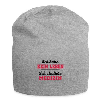 Medizin - Jersey-Beanie - Grau meliert - Vorne
