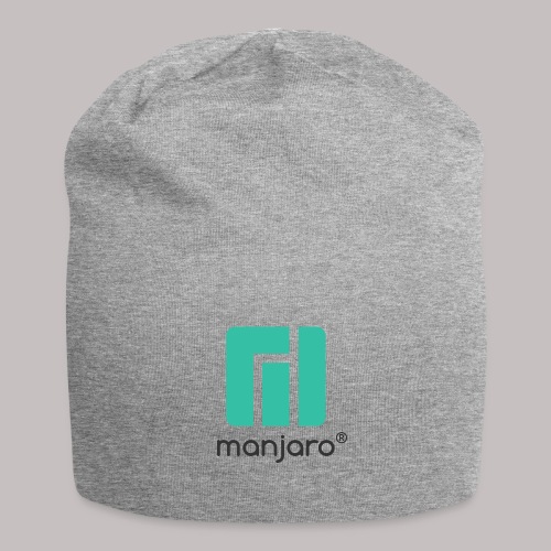 Manjaro logo and lettering - Jersey Beanie