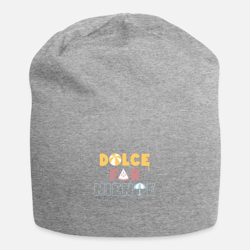 Dolce Far Niente - Bonnet en jersey - gris chiné
