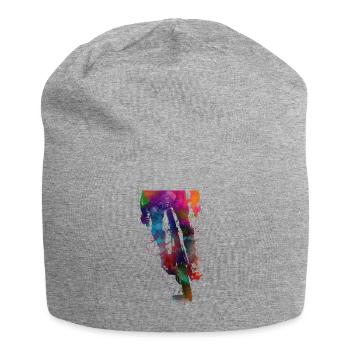 Radsport Kunst - Jersey-Beanie - Grau meliert - Vorne