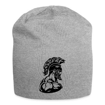 Spartan Warrior Gladiator Muscles - Jersey Beanie - heather grey - Front