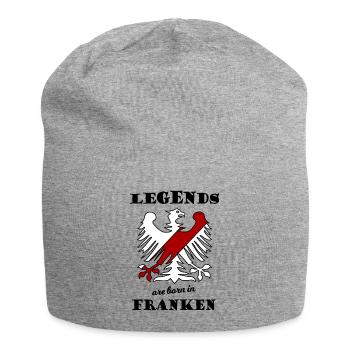 Les héros de Franconie - Bonnet en jersey - gris chiné - Devant