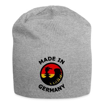 Made in Germany - Jersey Beanie - heather grey - Front