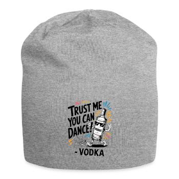 Trust me you can dance. - Vodka - Jersey-Beanie - Grau meliert - Vorne