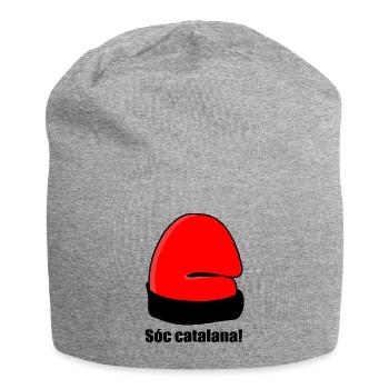 Catalan Soc - Jersey Beanie - heather grey - Front