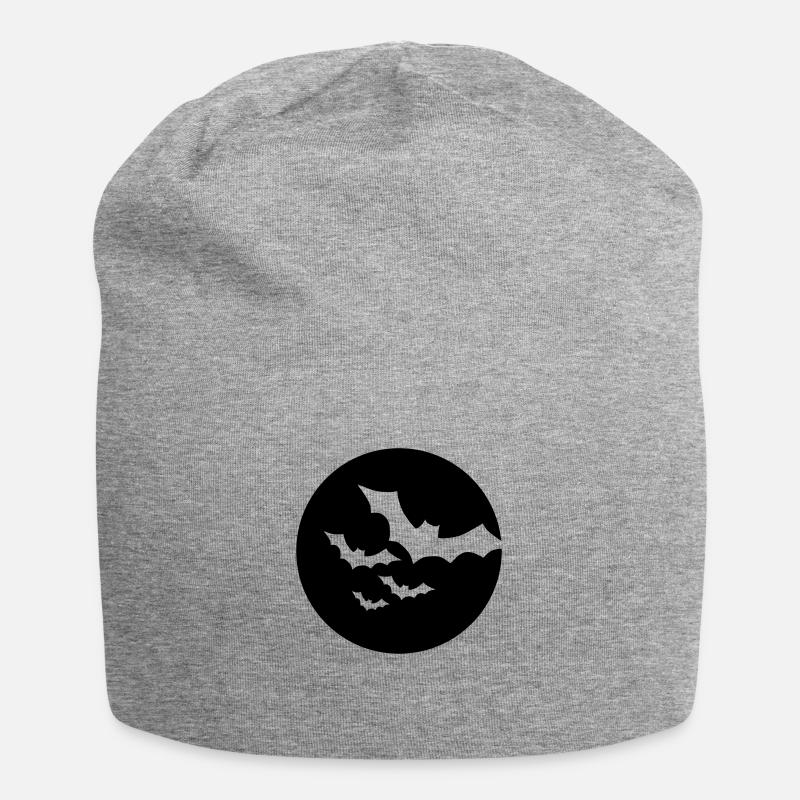Bat - Jersey Beanie - heather grey