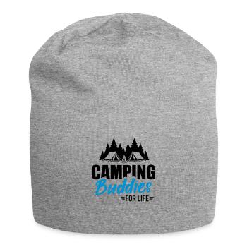 camping - Jersey Beanie - heather grey - Front