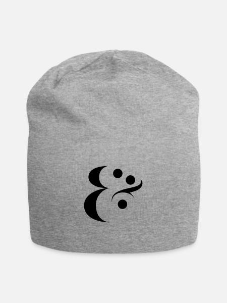 Ampersand - Jersey Beanie - heather grey