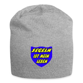 Segeln - Jersey-Beanie - Grau meliert - Vorne