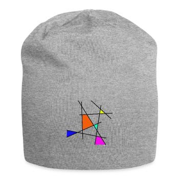 Paille 1 - Bonnet en jersey - gris chiné - Devant