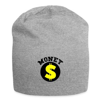 Argent - Bonnet en jersey - gris chiné - Devant