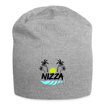 Nice - Jersey Beanie - heather grey - Front