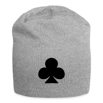 Cross - Jersey Beanie - heather grey - Front