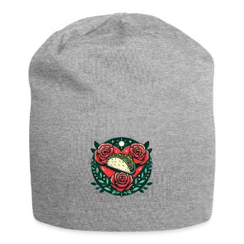 Taco Lovers Taco Tuesday - Jersey Beanie - heather grey - Front